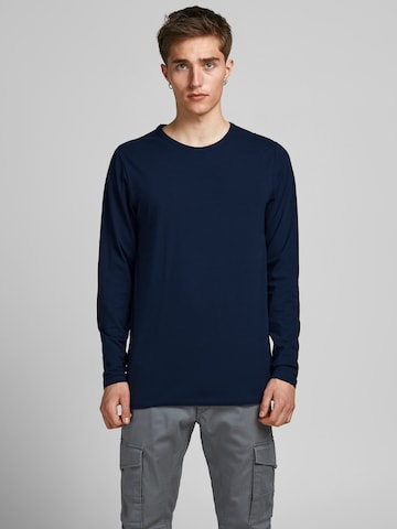 JACK & JONES Tričko – modrá: přední strana