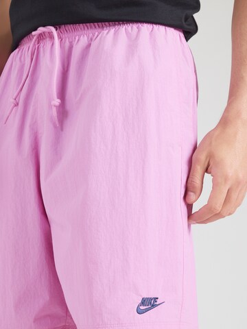 Nike Sportswear Loosefit Byxa 'CLUB' i rosa