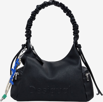 DesigualTorba za na rame 'Half Logo Montville' - crna boja: prednji dio