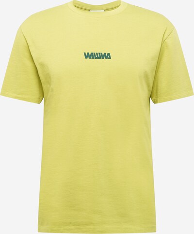 Tricou WAWWA pe verde / verde stuf, Vizualizare produs