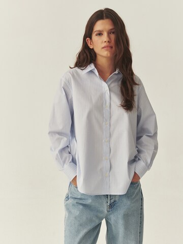 TATUUM Blouse 'DORIS' in Blauw: voorkant