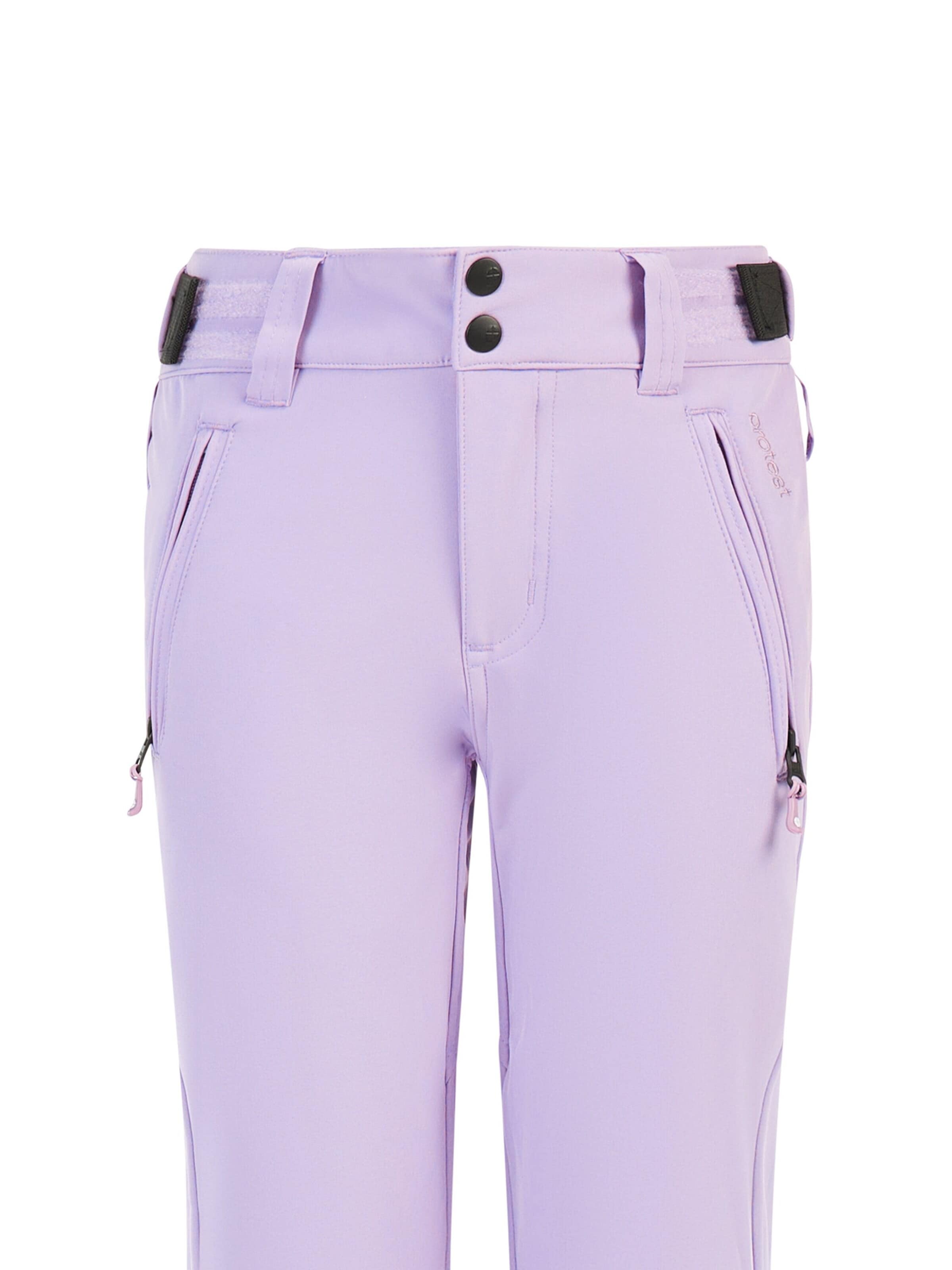 PROTEST Slimfit Sportbroek 'RELOLE JR' in Lila