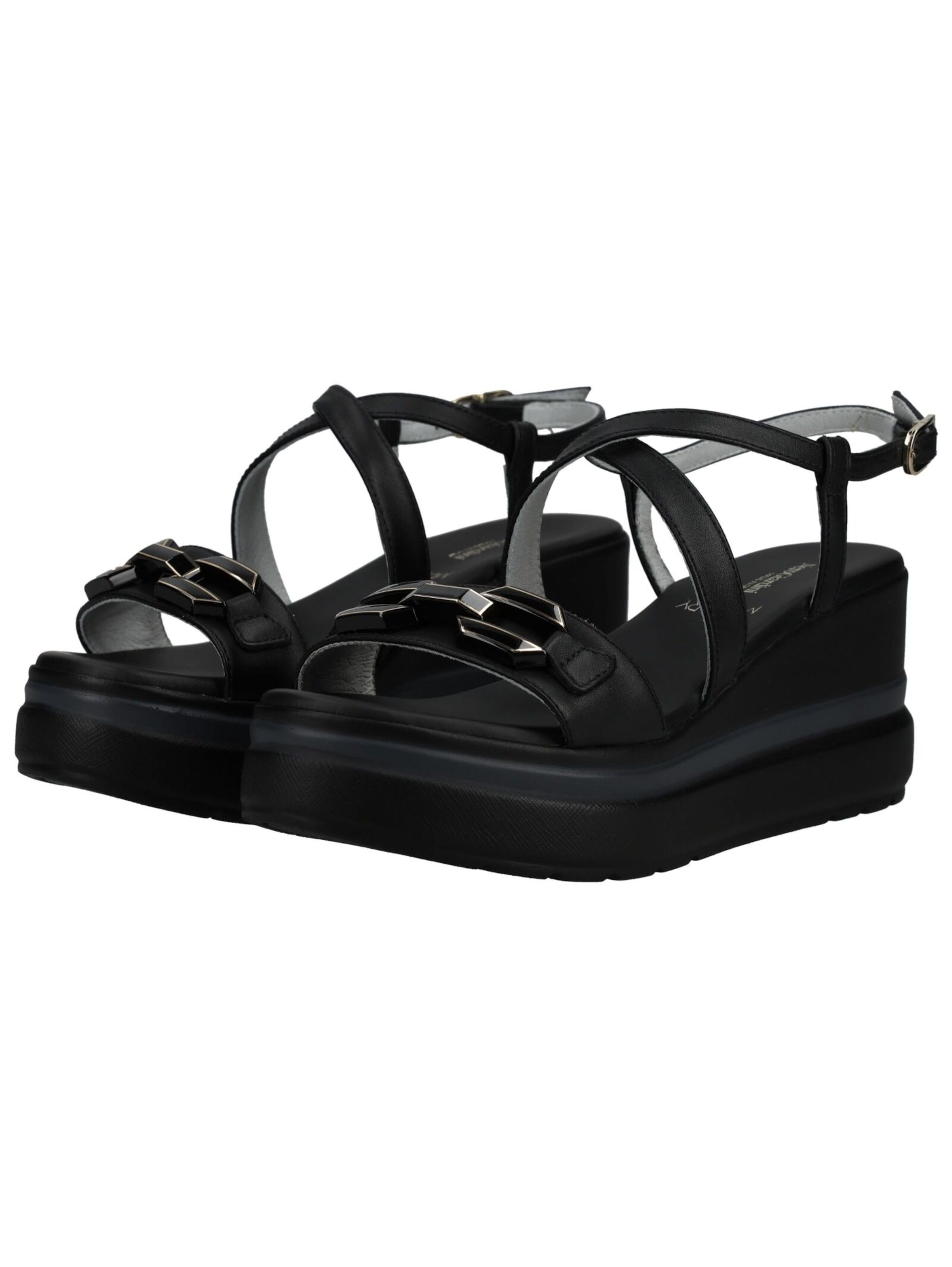 Nero Giardini Sandalen met riem in Zwart