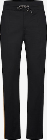 4funkyflavours Regular Pants 'Pain And Misery' in Black: front