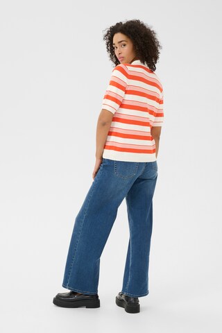 Pull-over 'KALizza' Kaffe en orange