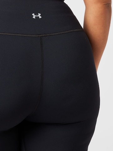 UNDER ARMOURSkinny Sportske hlače 'Meridian' - crna boja