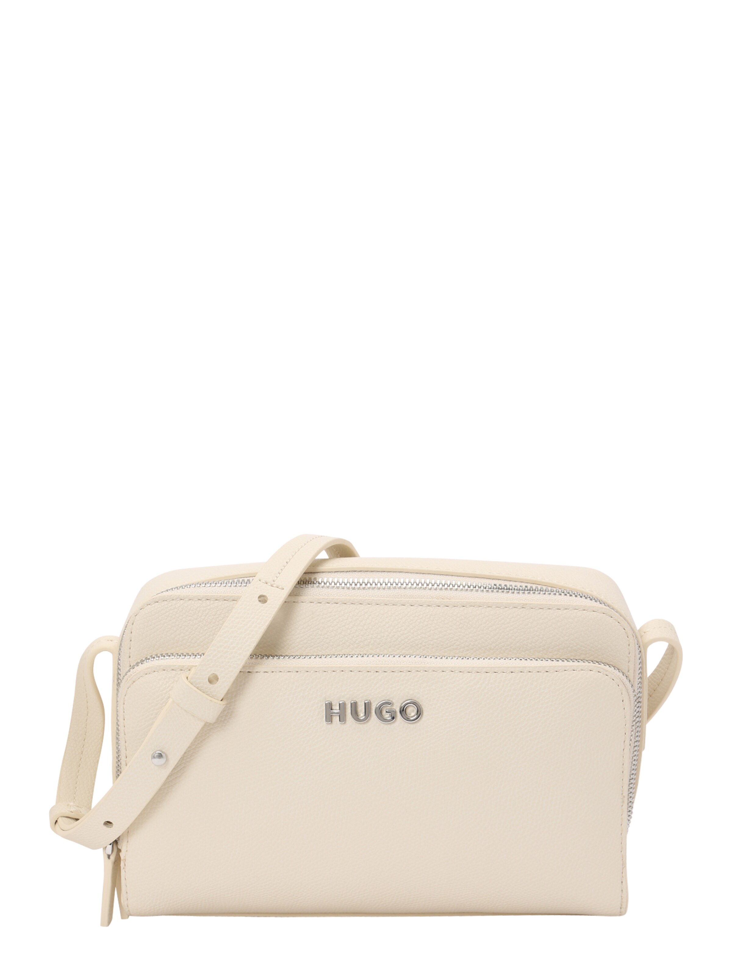 HUGO Skuldertaske 'Chris' i hvid: forside