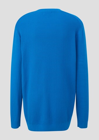 s.Oliver Men Tall Sizes Sweater in Blue