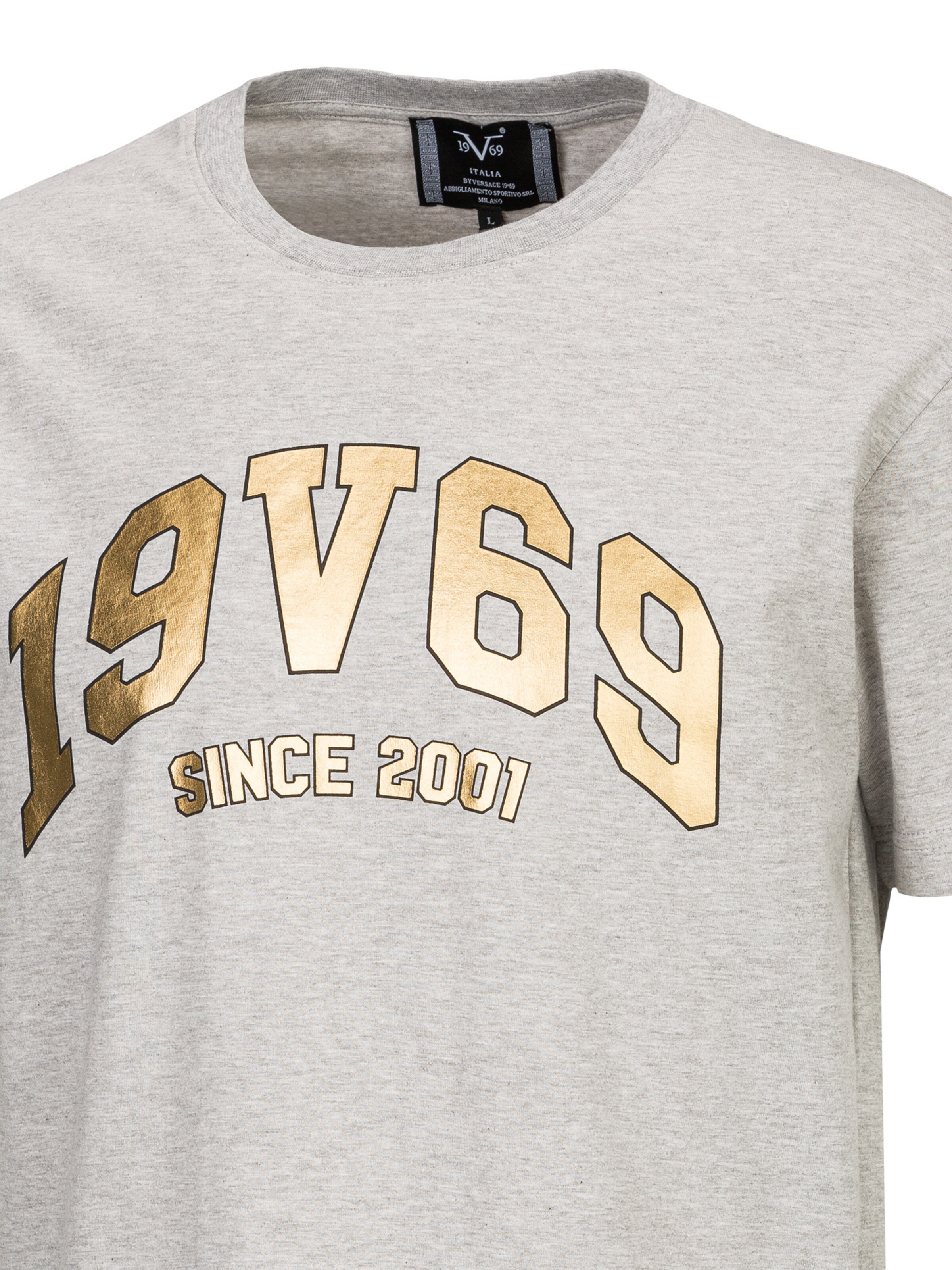 19V69 ITALIA Shirt 'Tadeo' in Grijs