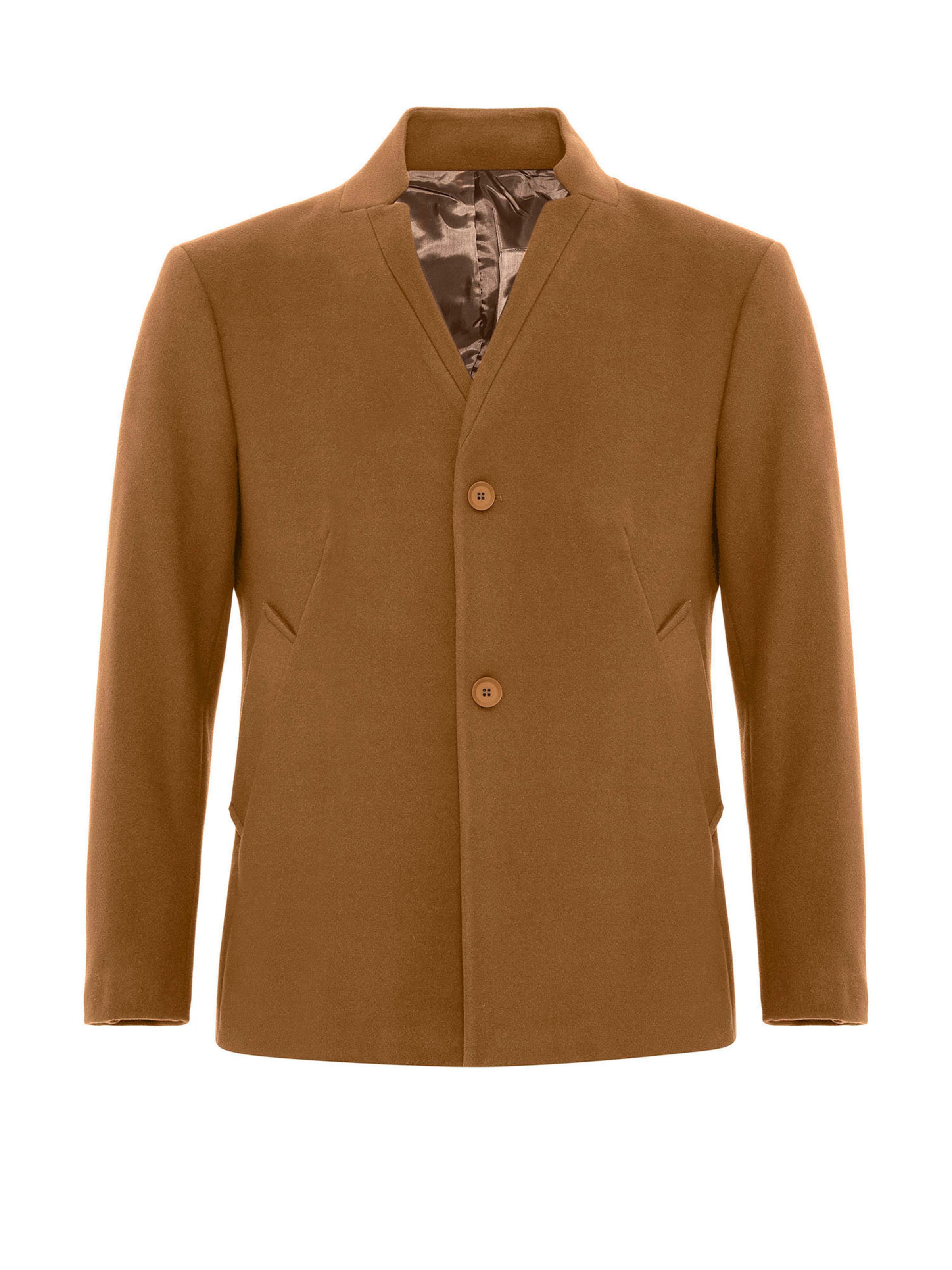 Antioch Regular Fit Janker in Braun: Vorderseite