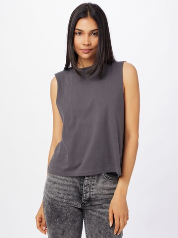 Dr. Denim Top 'Harley' in Blau: Vorderseite