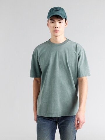 HOLLISTER Póló - zöld: elől