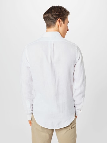 Coupe slim Chemise Polo Ralph Lauren en blanc