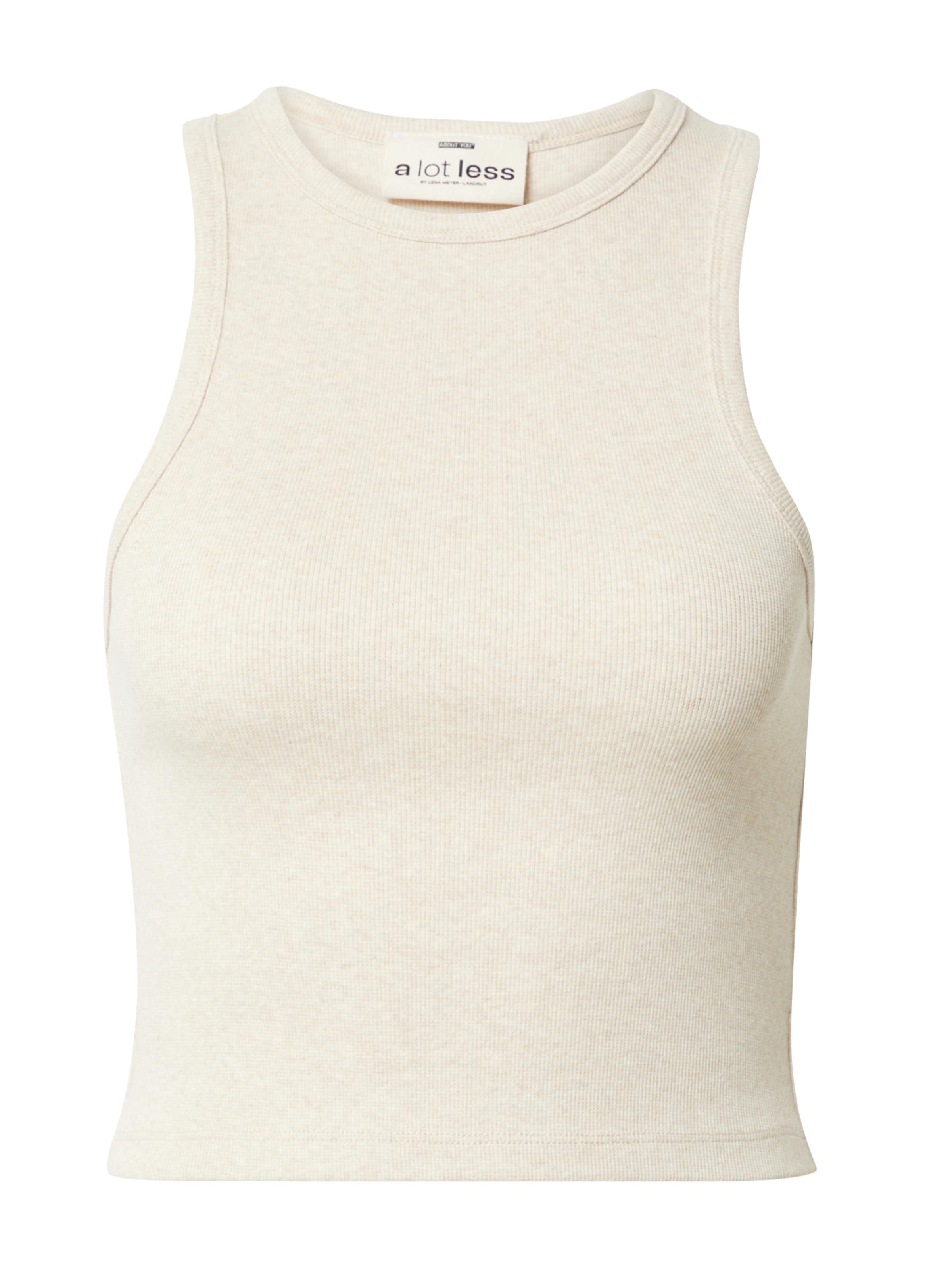 A LOT LESS Top 'Jana' - Béžová: predná strana