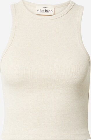 A LOT LESS Top 'Jana' in Beige: front