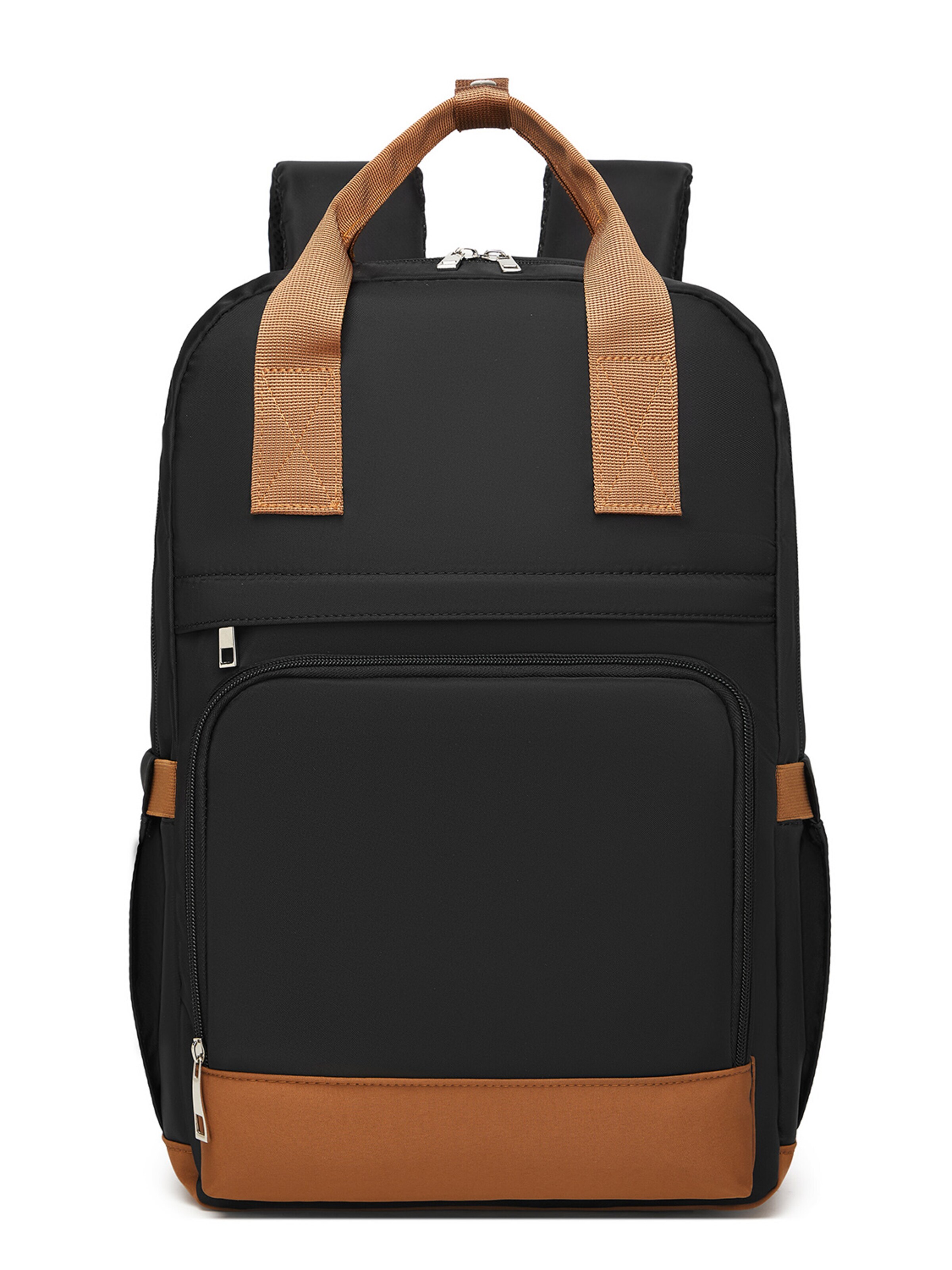 Kono Backpack in Black: front