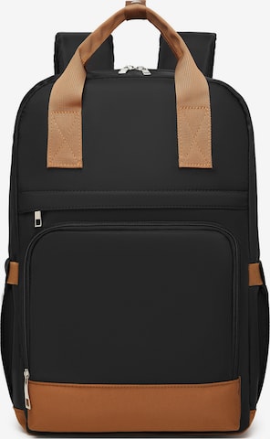 Kono Backpack in Black: front
