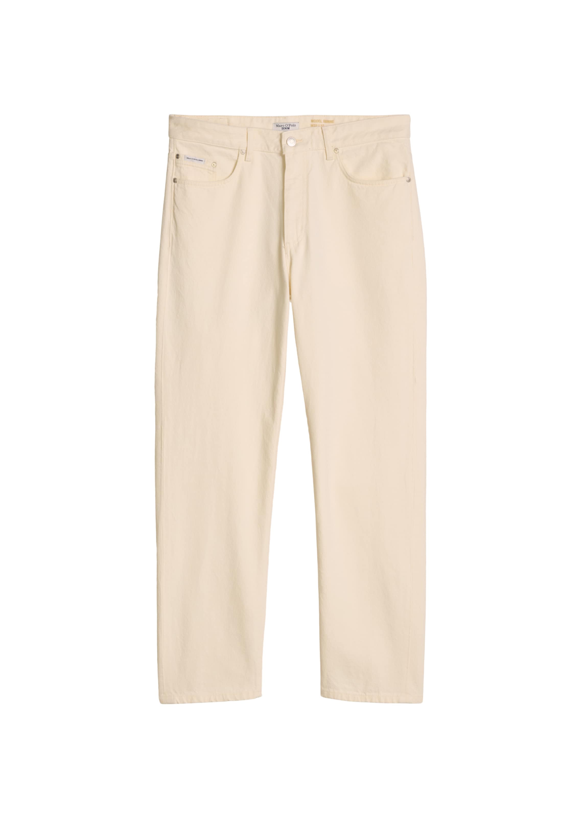 Effilé Jean Marc O'Polo DENIM en blanc : devant