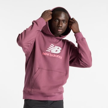 new balance Sweatshirt 'Athletics' in Lila