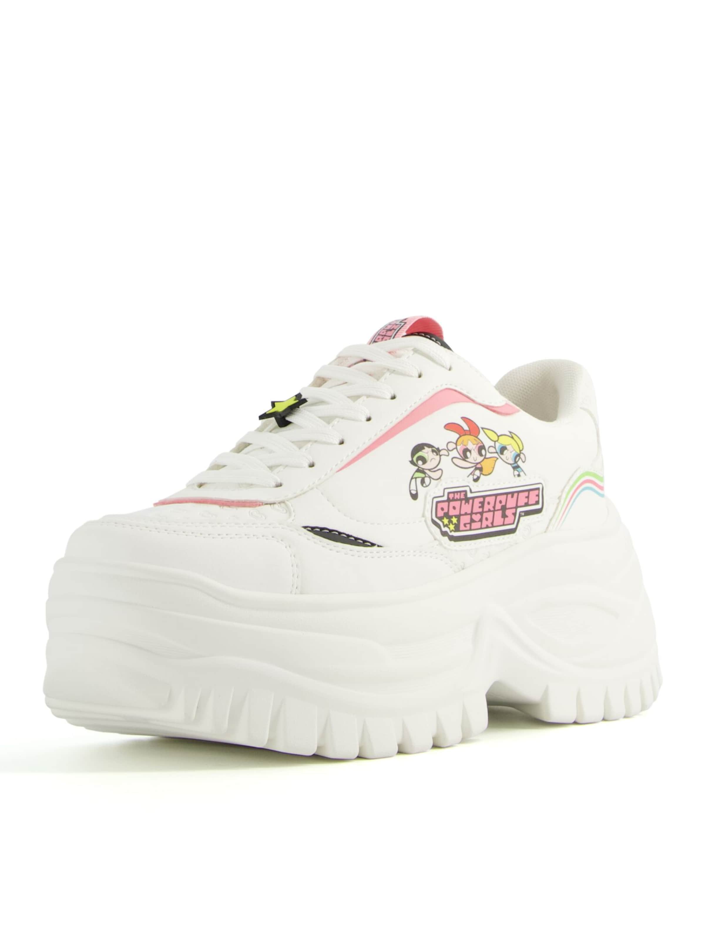 Bershka Sneaker bassa in Bianco ABOUT YOU