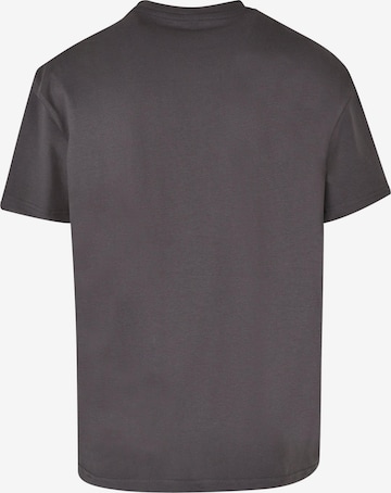 T-Shirt 'Tennis Love, Sweat' Merchcode en gris