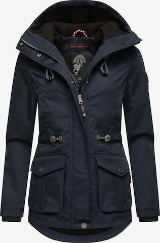 MARIKOO Between-seasons parka 'Babetaa' in Blue