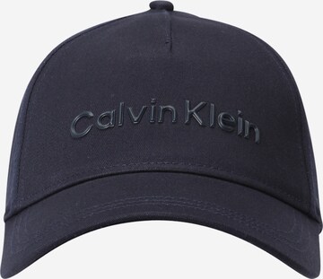 Calvin Klein Czapka z daszkiem 'Must' w kolorze niebieski
