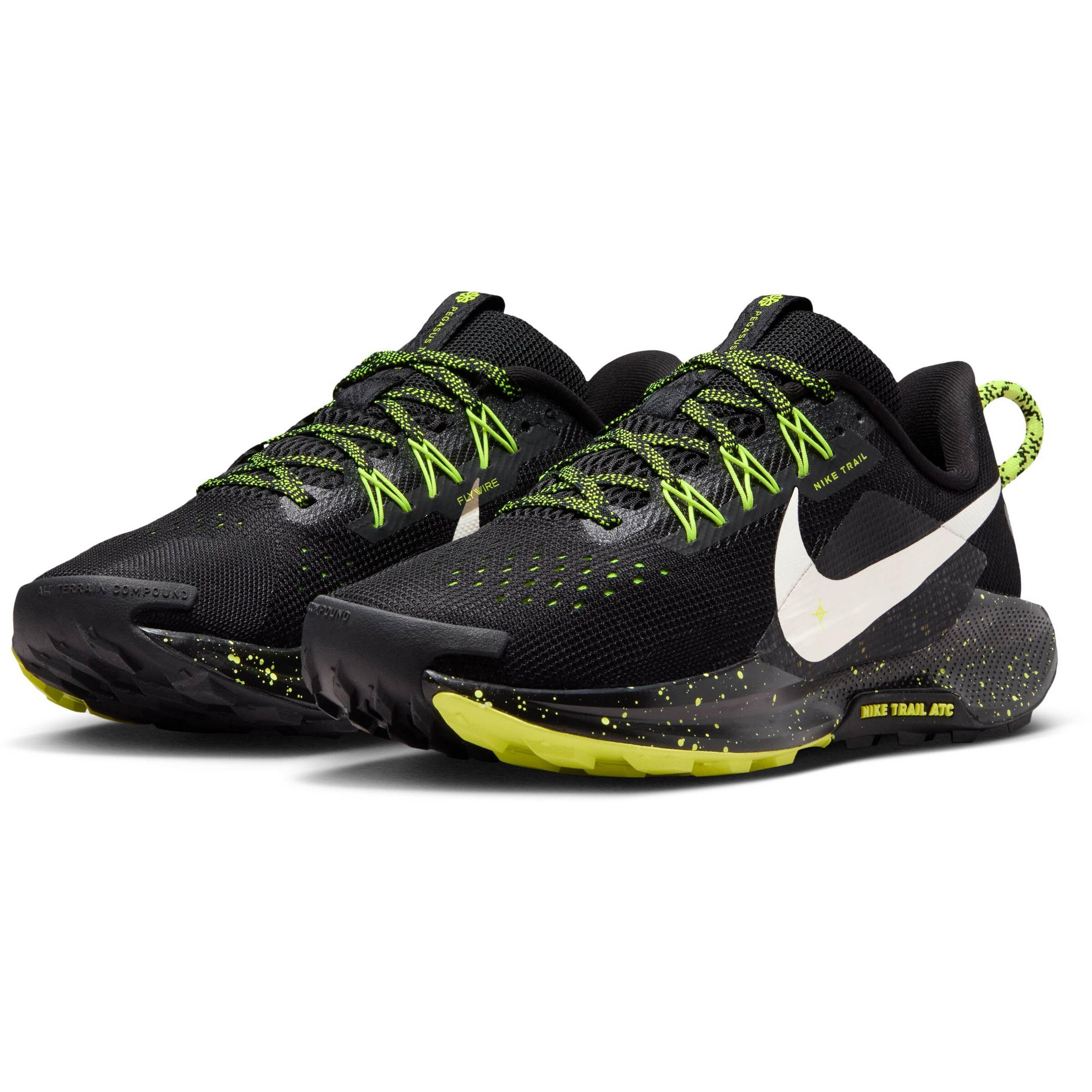NIKE Running Shoes 'REACTX PEGASUS TRAIL 5' in Black