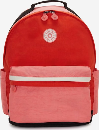 KIPLING Backpack 'DAMIEN M' in Cream / Orange / Coral / Black, Item view