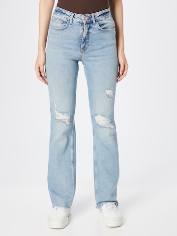 ONLY Flared Jeans 'Fine' in Blue: front