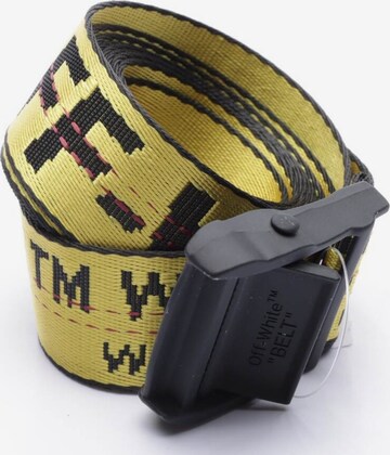 Off-White Belt in XS-XL in Yellow: front