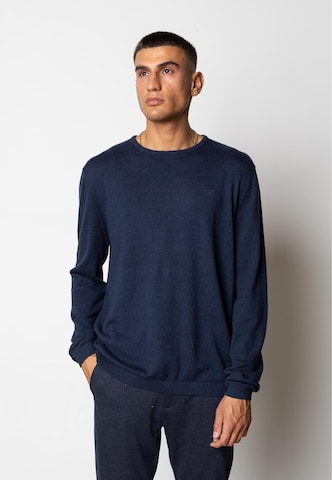 Clean Cut Copenhagen Pullover 'Claude' in Blau: Vorderseite