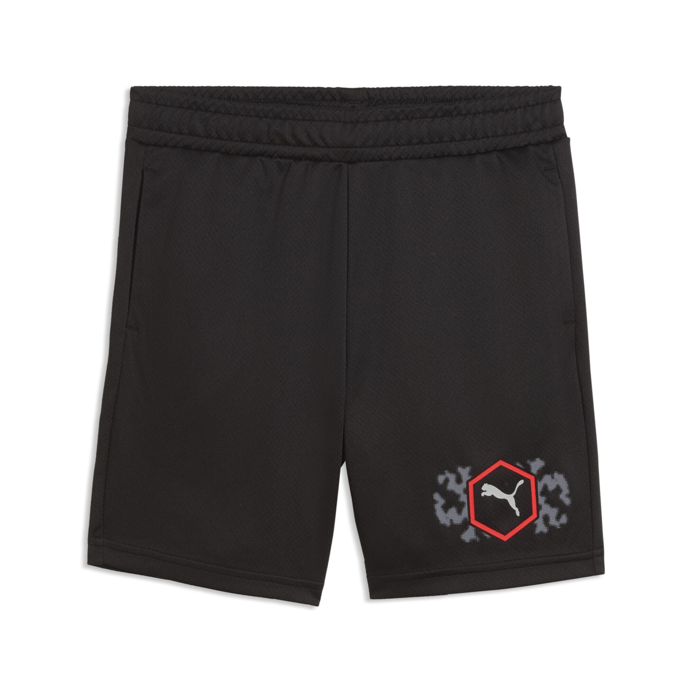 Regular Pantalon de sport PUMA en noir : devant