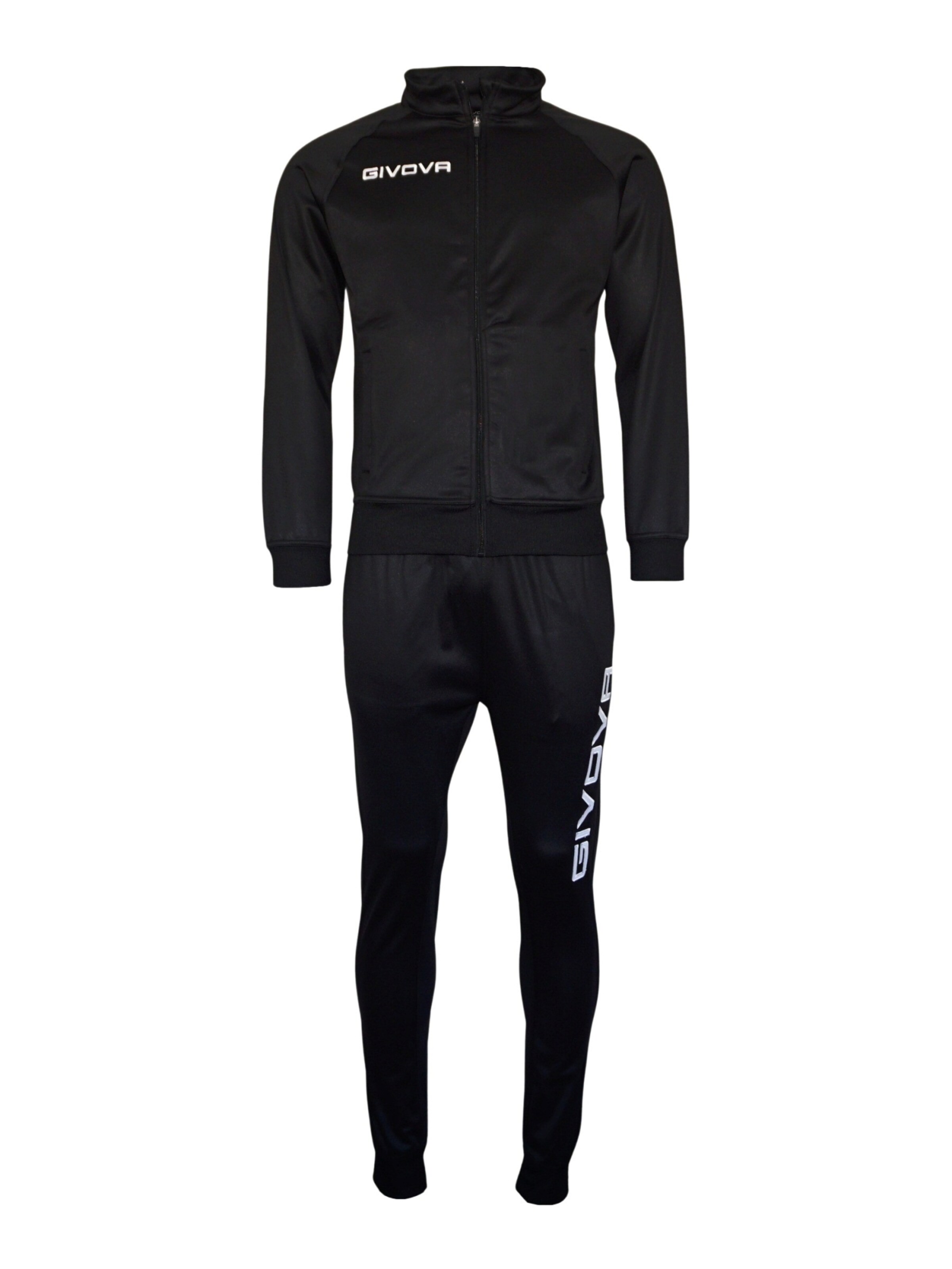 Givova Sweat suit in Black: front