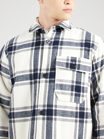 TOM TAILOR DENIM Comfort Fit Hemd in Beige