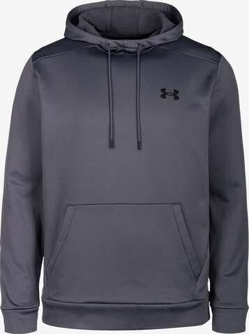 UNDER ARMOUR Athletic Sweatshirt in Grey: front