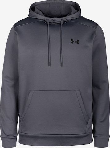 UNDER ARMOUR Athletic Sweatshirt in Grey: front