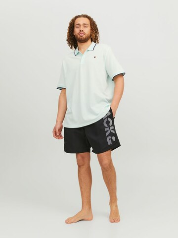 Jack & Jones Plus Zwemshorts 'Fiji' in Zwart