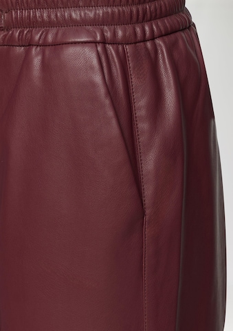 Effilé Pantalon s.Oliver en rouge