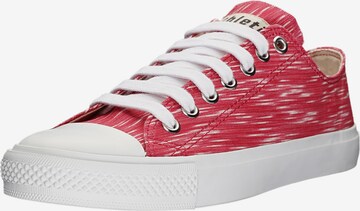 Ethletic Sneakers in Red: front