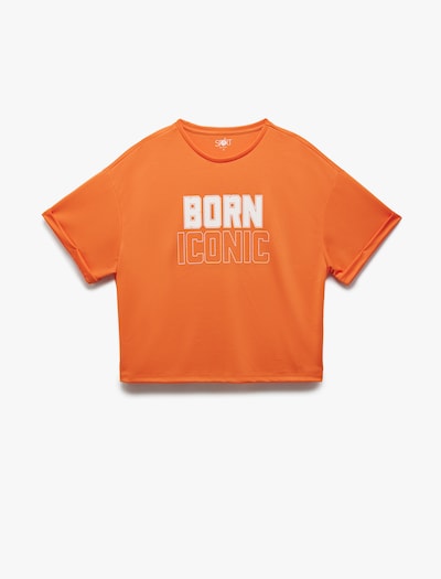 Koton Shirt in Dark orange / White, Item view