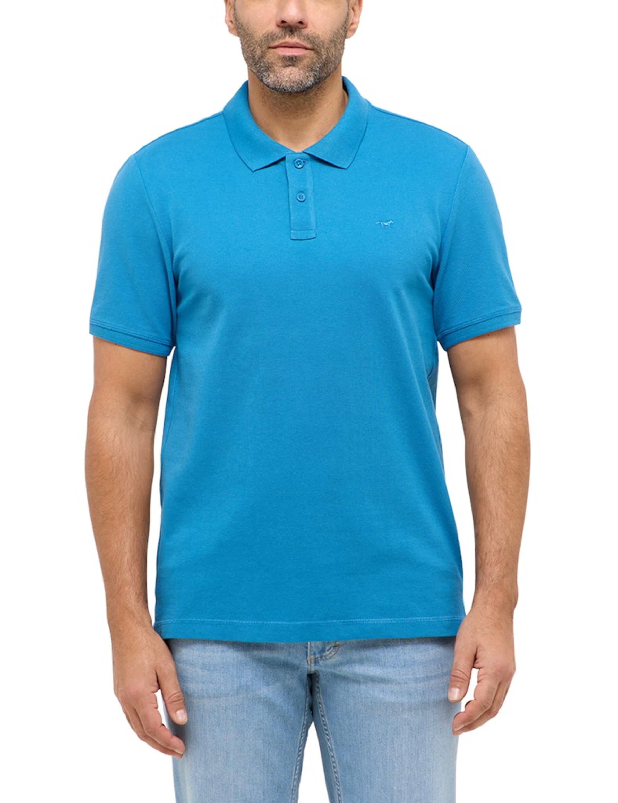 MUSTANG Μπλουζάκι 'PALCO' σε μπλε: μπροστά