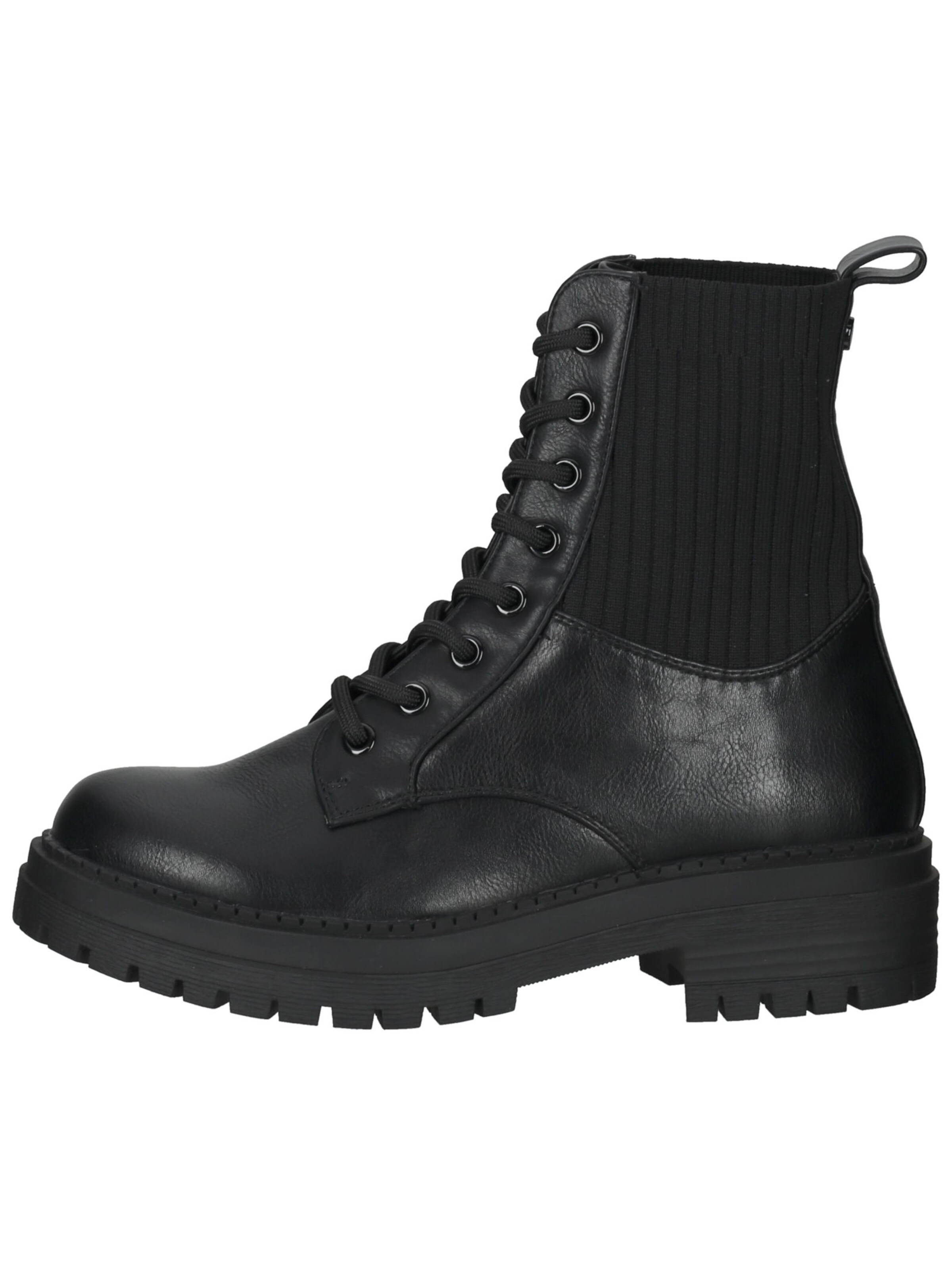 Bottines à lacets LA STRADA en noir