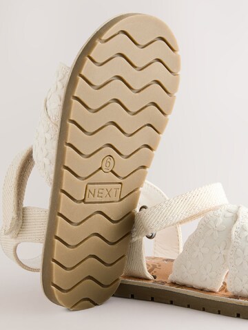 Next Sandal i vit