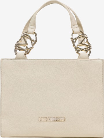Sac bandoulière 'JC4006PP1' Love Moschino en beige : devant