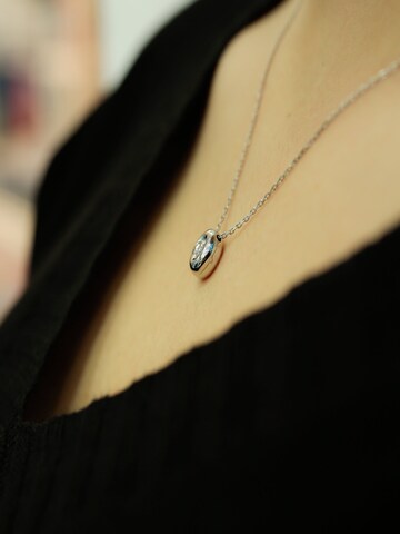EinStein Diamant Necklace in Silver