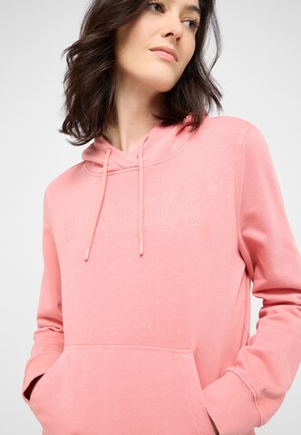 MUSTANG Sweatshirt 'Wichita' in Pink