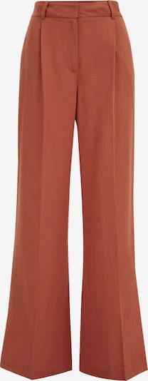 WE Fashion Pantalon à pince en marron, Vue avec produit