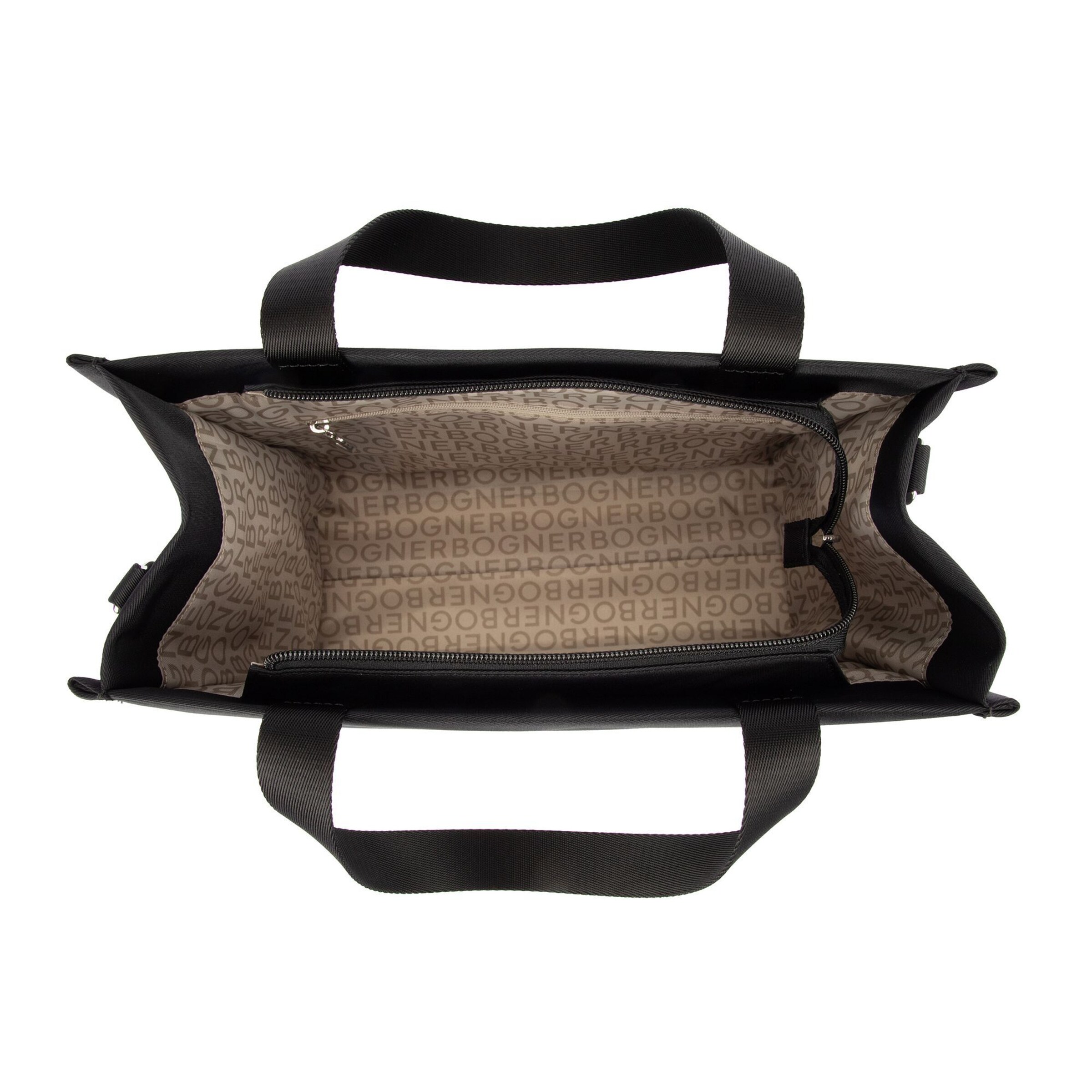 BOGNER Schoudertas 'Maxon' in Grijs