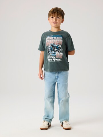 NAME IT - Camiseta 'NKMBANK' en gris